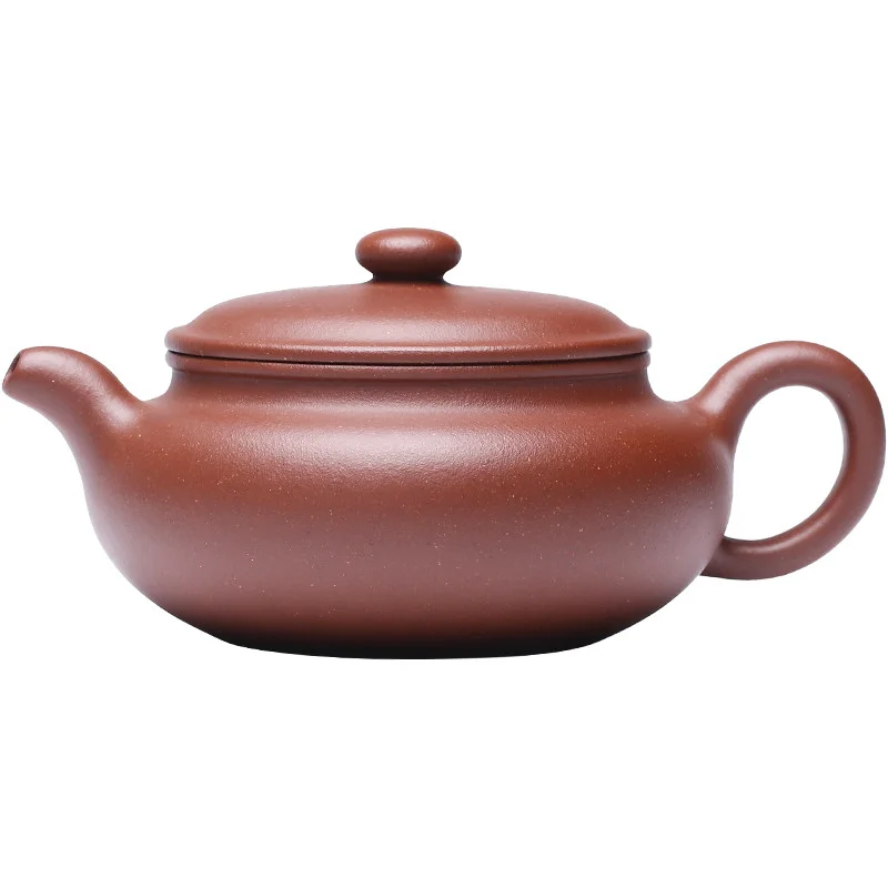 宜兴紫砂壶纯手工家用泡茶壶原矿底槽清全手工大口扁腹景舟仿古壶