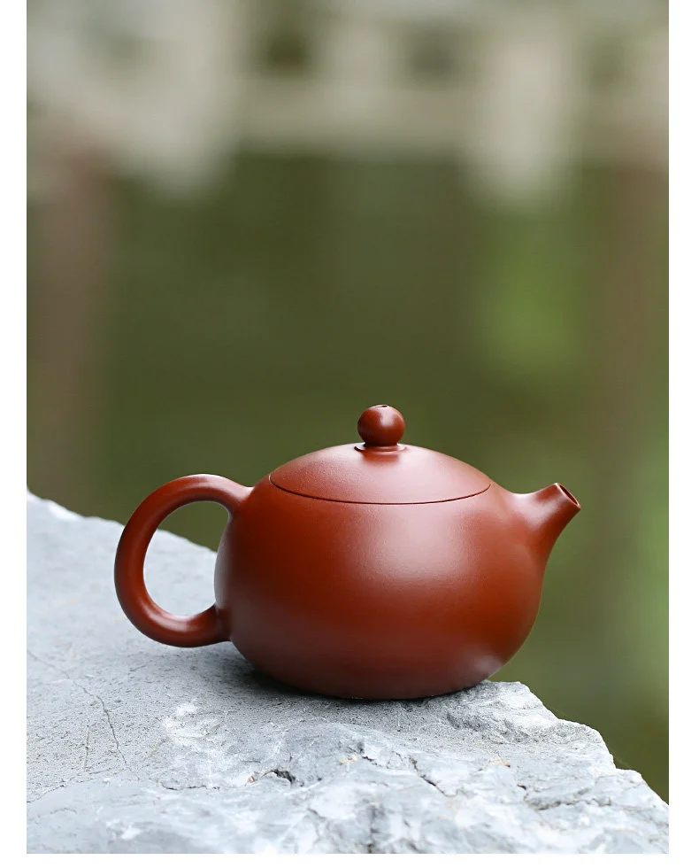 宜兴紫砂壶纯手工泥绘花鸟功夫茶具原矿大红袍家用泡茶壶西施壶 详情图 18