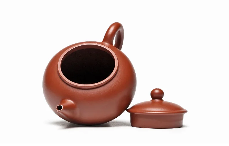 宜兴紫砂壶纯手工小容量家用泡茶壶原矿梨皮大红袍功夫茶具水平壶 详情图 22