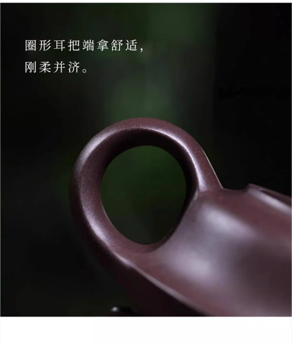 藏壶天下宜兴紫砂壶纯手工老紫泥泡茶壶家用功夫茶具单壶一帆风顺 详情图 13