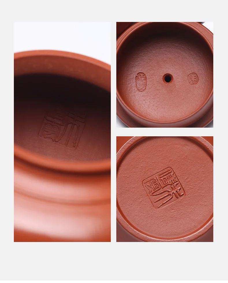 小容量宜兴紫砂壶纯手工功夫茶具原矿小煤窑朱泥小品泡茶壶笑樱壶 详情图 13