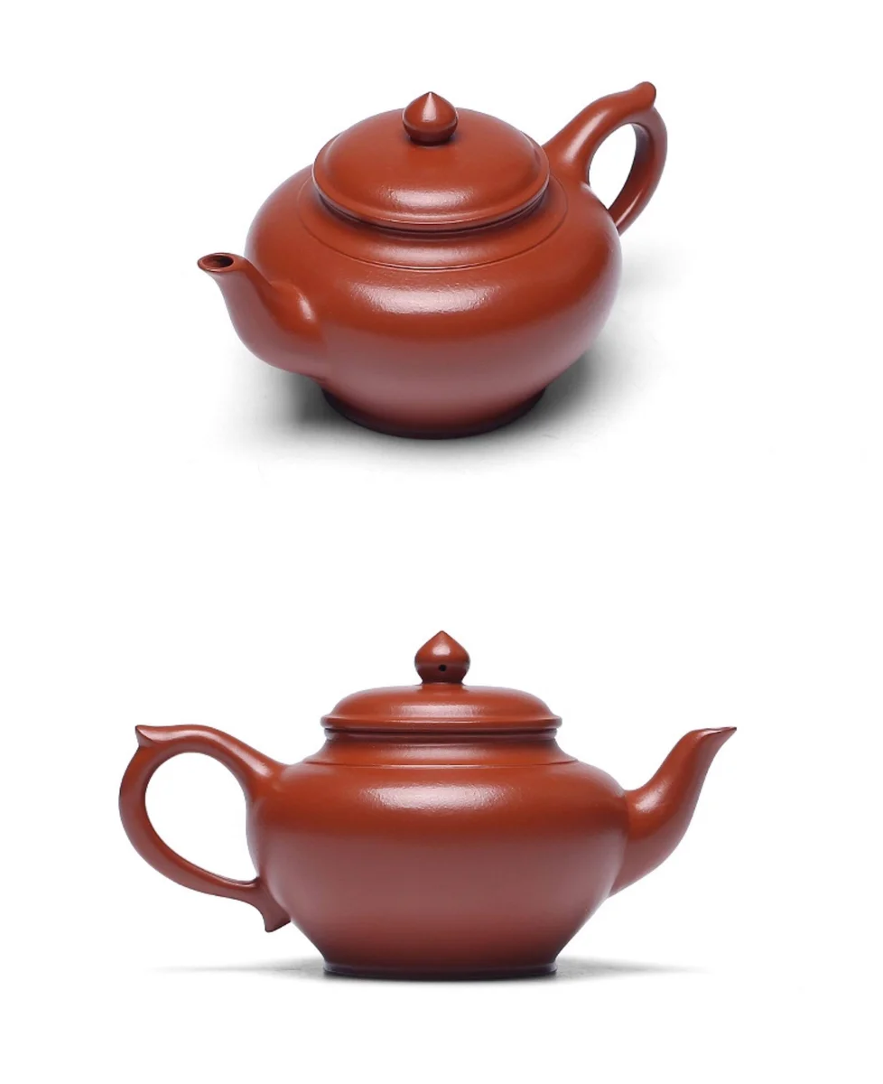 小容量宜兴紫砂壶纯手工功夫茶具原矿小煤窑朱泥小品泡茶壶笑樱壶 详情图 20