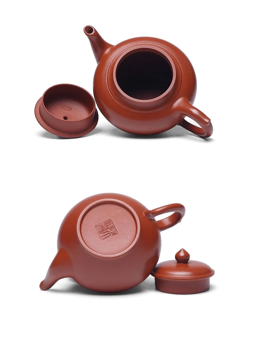 小容量宜兴紫砂壶纯手工功夫茶具原矿小煤窑朱泥小品泡茶壶笑樱壶 详情图 21