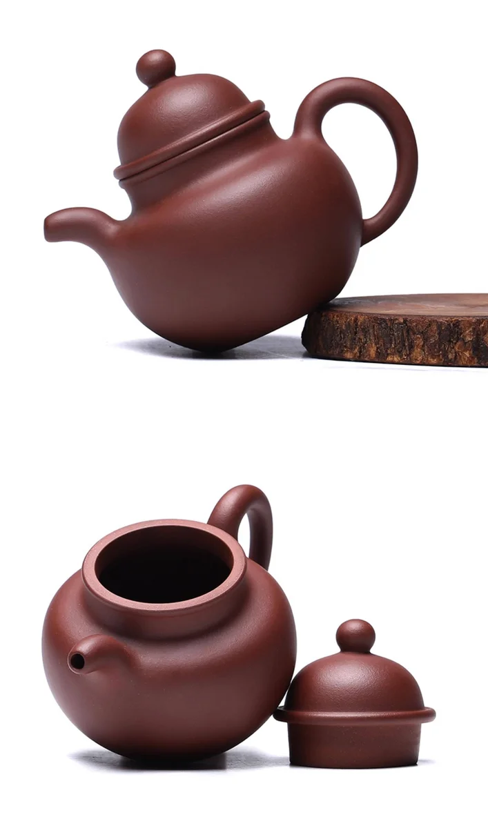 宜兴紫砂壶纯手工小茶壶单人紫砂茶具家用泡茶壶原矿底槽清掇球壶 详情图 15