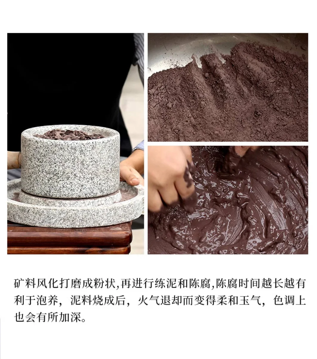 藏壶天下原矿紫泥宜兴紫砂壶纯手工泡茶壶家用紫砂功夫茶具养和壶 详情图 17