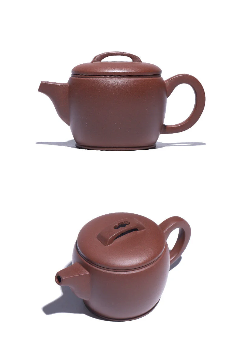 宜兴紫砂壶纯手工小茶壶原矿紫泥小容量家用功夫茶具单大口汉瓦壶 详情图 13