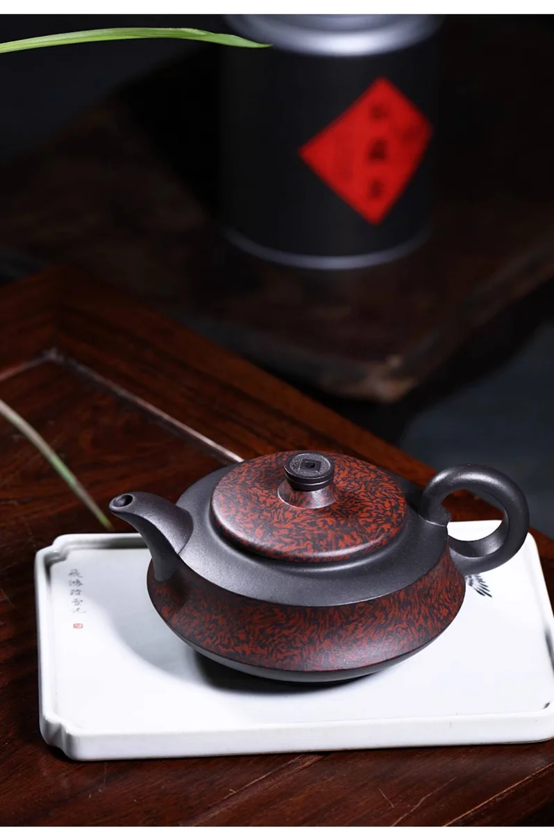 藏壶天下宜兴紫砂壶纯手工绞泥泡茶壶原矿紫泥大容量家用茶具单壶 详情图 6