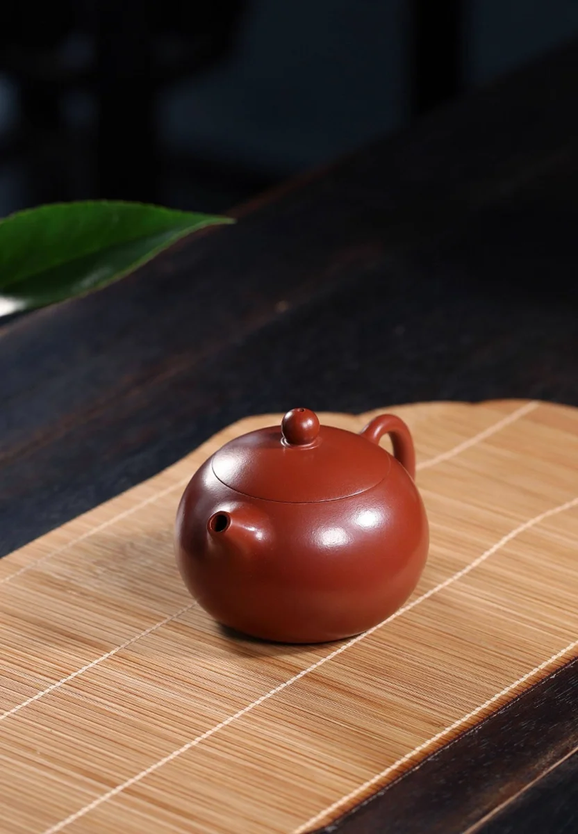 宜兴紫砂壶纯手工茶壶泡茶家用单壶原矿大红袍紫砂茶具红颜西施壶 详情图 25
