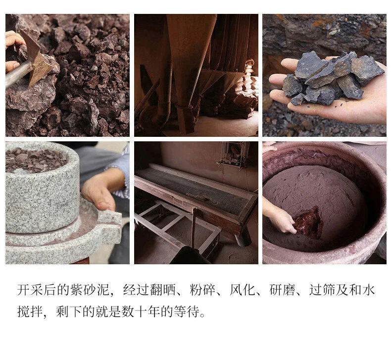 藏壶天下宜兴紫砂壶纯手工茶壶原矿紫泥紫砂茶具泡茶壶如意仿古壶 详情图 18