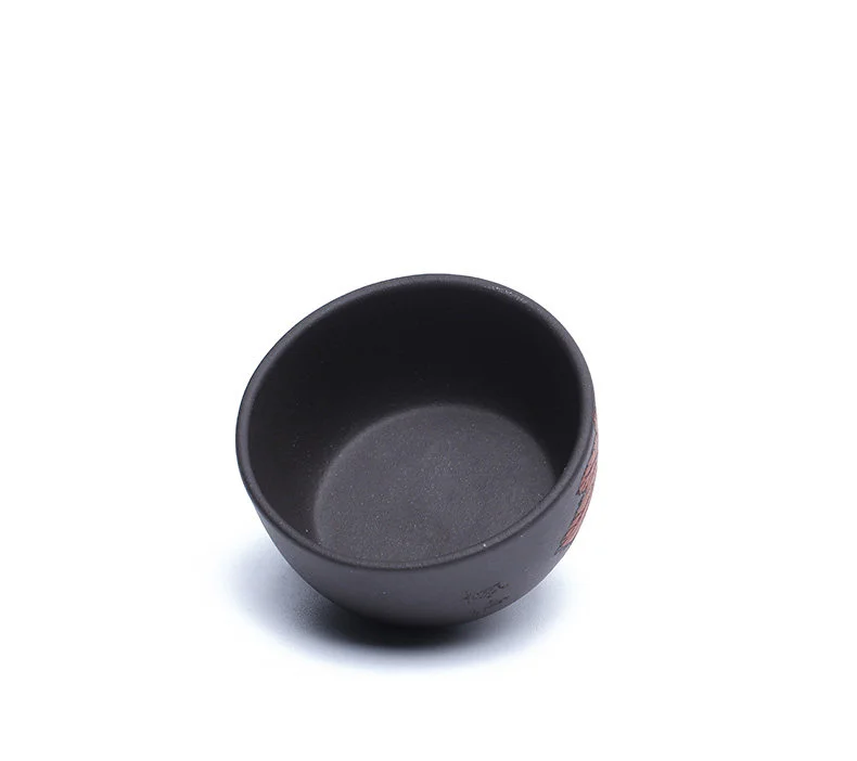 宜兴紫砂品茗杯功夫茶杯个人专用小杯茶盏原矿紫砂小口杯主人杯 详情图 13