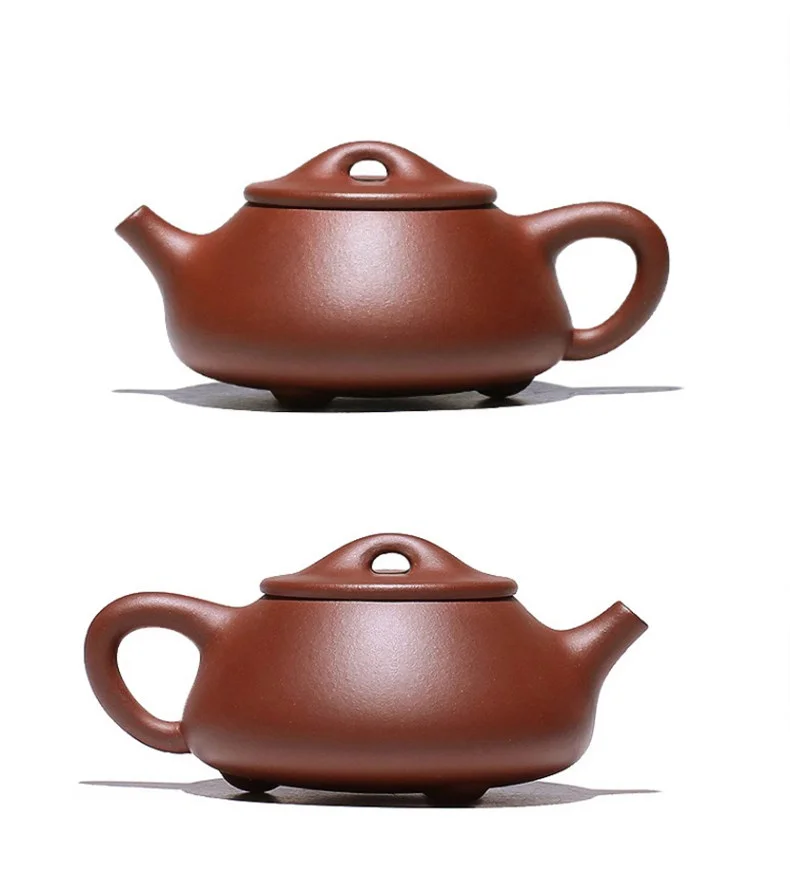 宜兴紫砂壶纯手工茶壶单人泡茶壶家用紫砂茶具单壶底槽清景舟石瓢 详情图 17
