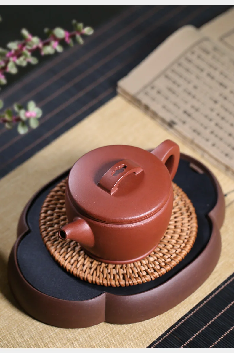 原矿底槽清正宗宜兴紫砂壶纯手工茶壶家用茶具大口汉瓦泡茶壶单壶 详情图 7