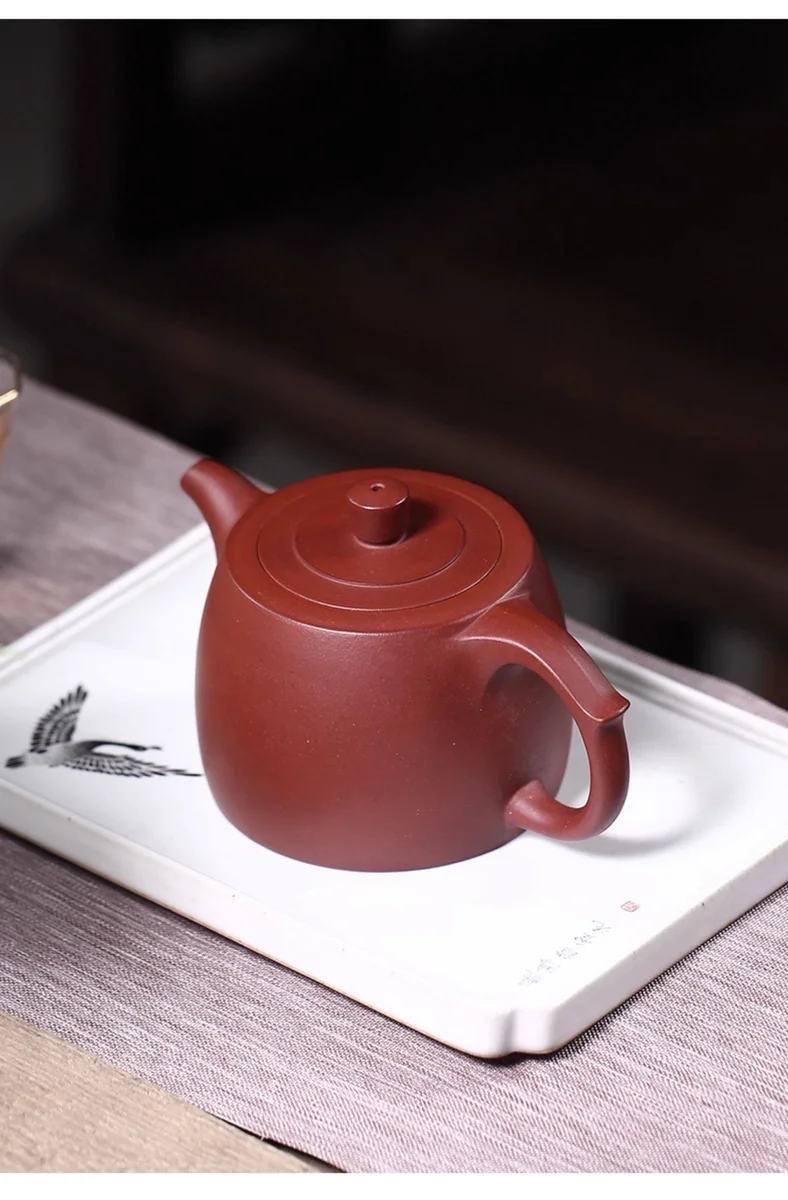 宜兴紫砂壶纯手工家用茶具泡茶壶单壶原矿底槽清曼生十八式井栏壶 详情图 14
