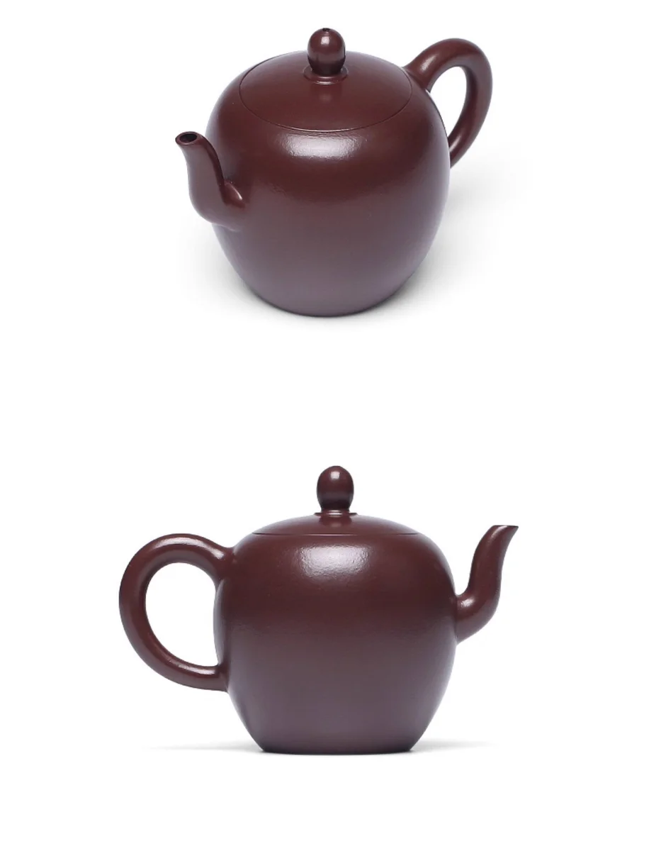 小容量宜兴紫砂壶纯手工一人用泡茶壶原矿紫茄泥功夫茶具美人肩壶 详情图 21
