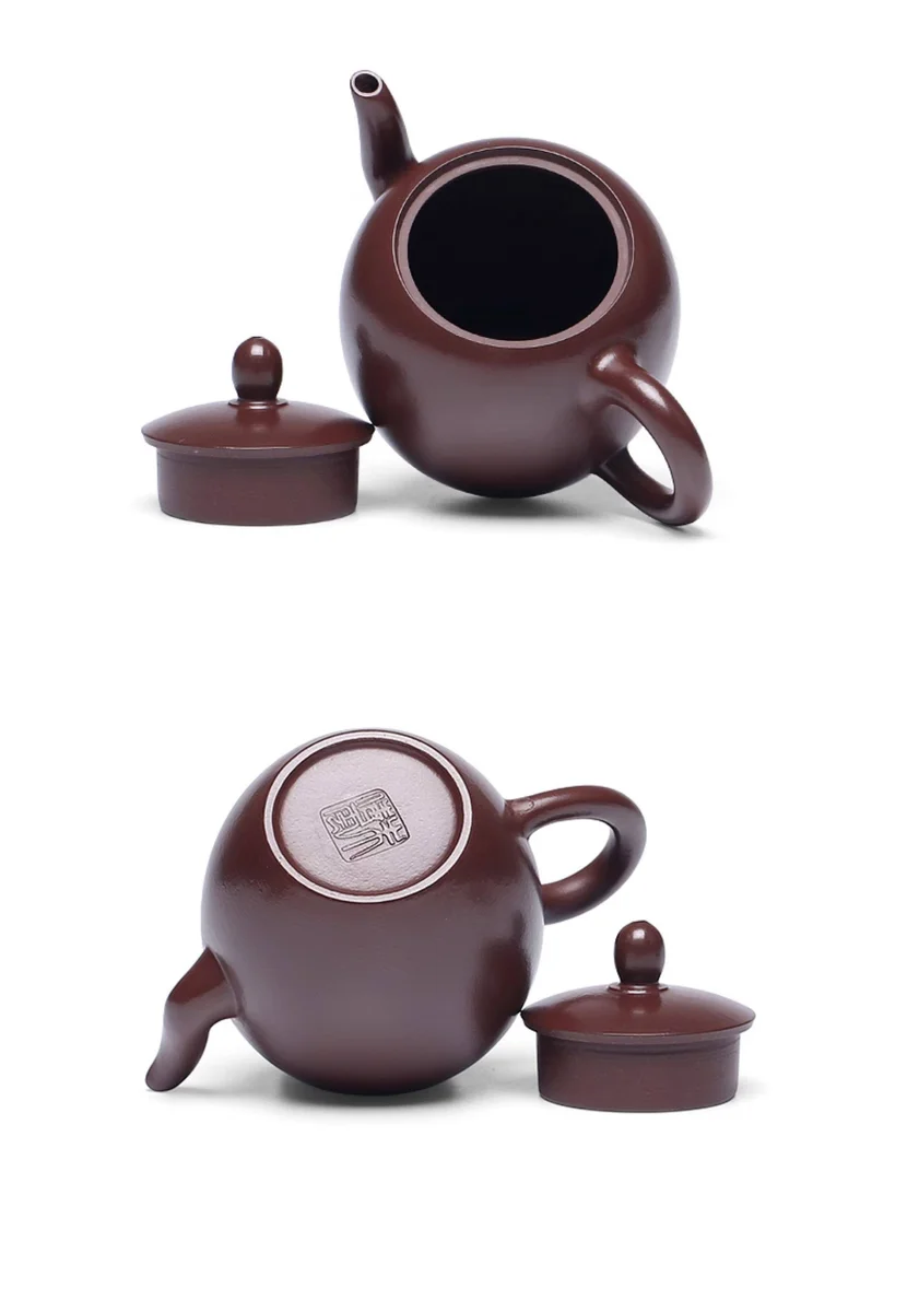 小容量宜兴紫砂壶纯手工一人用泡茶壶原矿紫茄泥功夫茶具美人肩壶 详情图 22