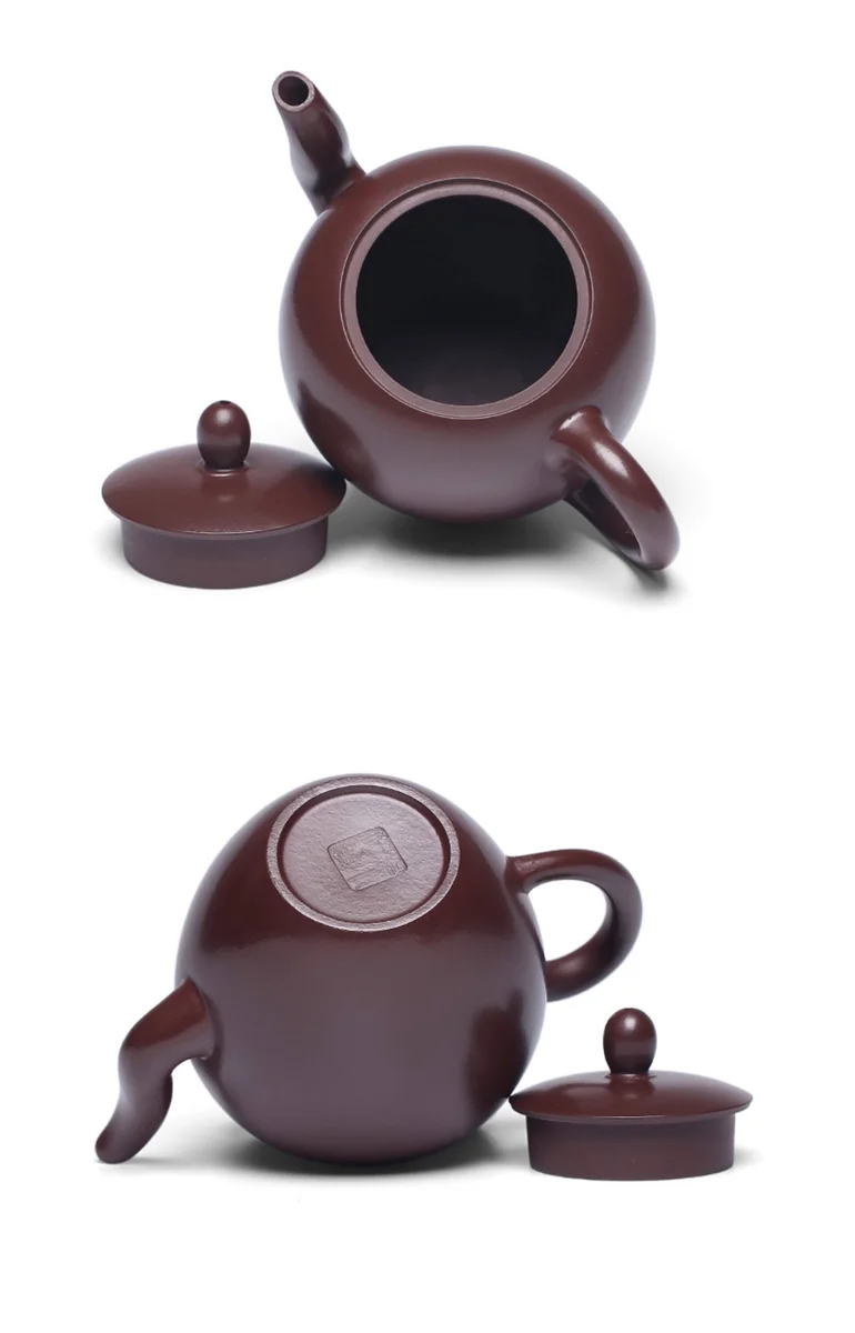 小容量宜兴紫砂壶纯手工一人用泡茶壶原矿紫茄泥功夫茶具美人肩壶 详情图 24