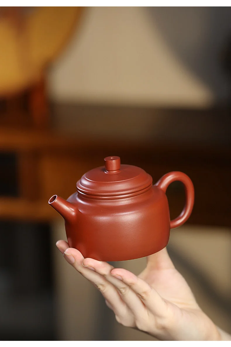 藏壶天下宜兴紫砂壶纯手工功夫茶具原矿大红袍茶壶泡茶家用德钟壶 详情图 14