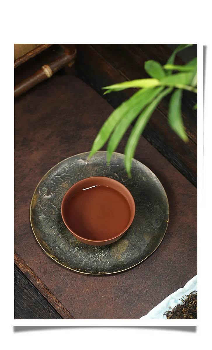 宜兴紫砂杯个人专用主人杯纯手工普洱杯紫泥大红袍品茗杯茶盏茶碗 详情图 7