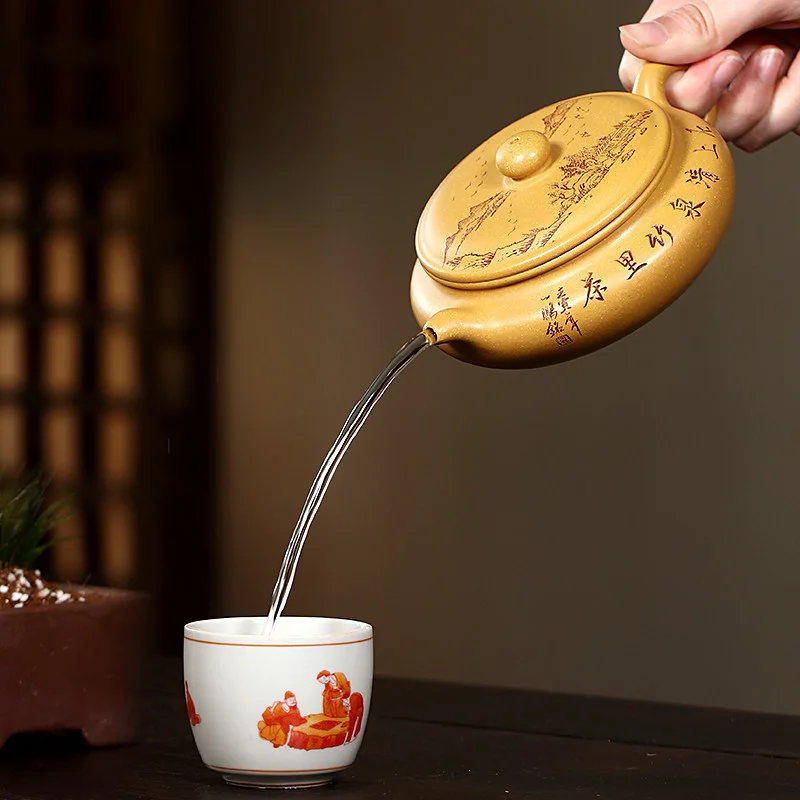 藏壶天下宜兴紫砂壶纯手工泡茶壶原矿段泥单人家用茶具大口仿古壶 - 5