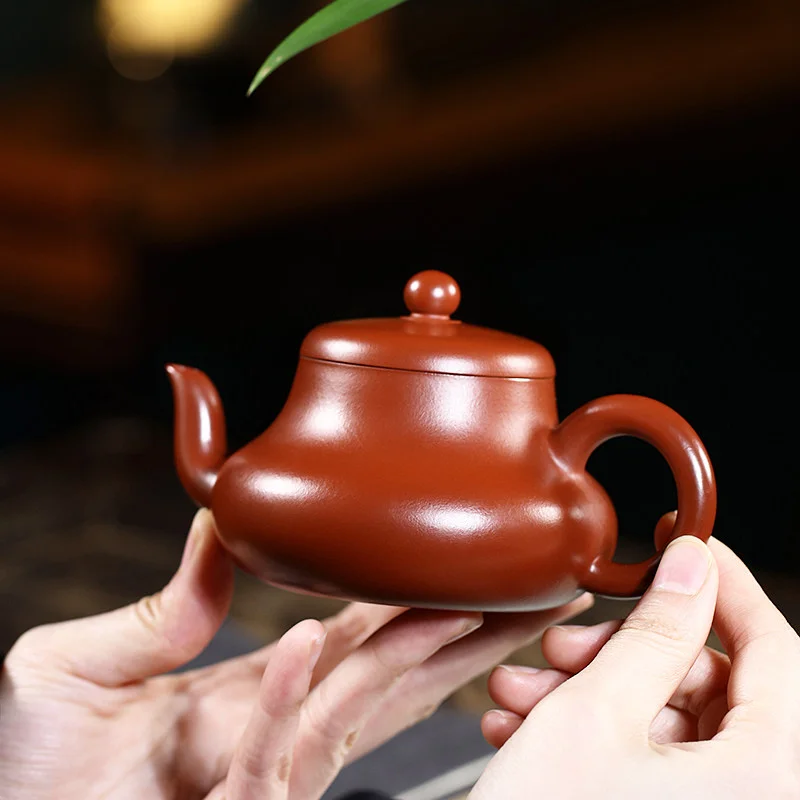 藏壶天下宜兴紫砂壶纯手工功夫茶具单壶原矿大红袍家用泡茶壶君德 - 4