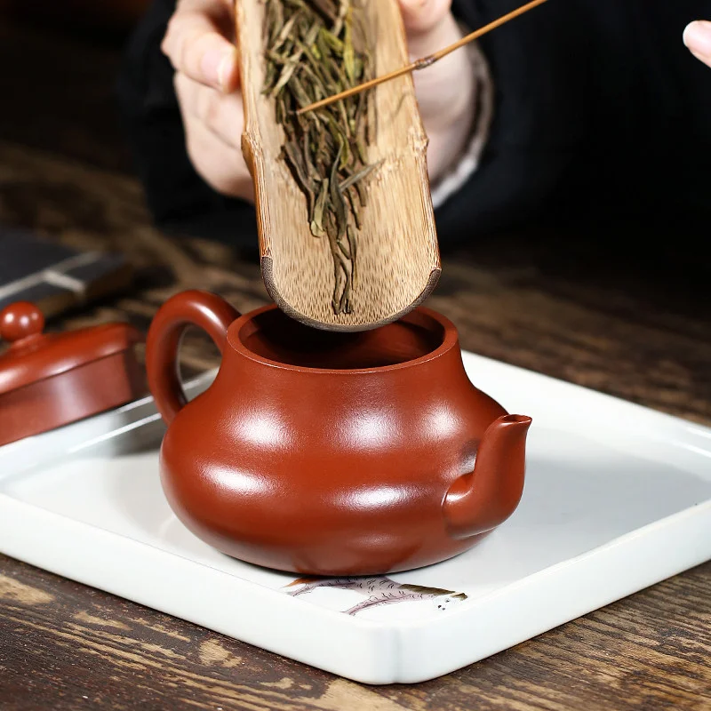 藏壶天下宜兴紫砂壶纯手工功夫茶具单壶原矿大红袍家用泡茶壶君德 - 5