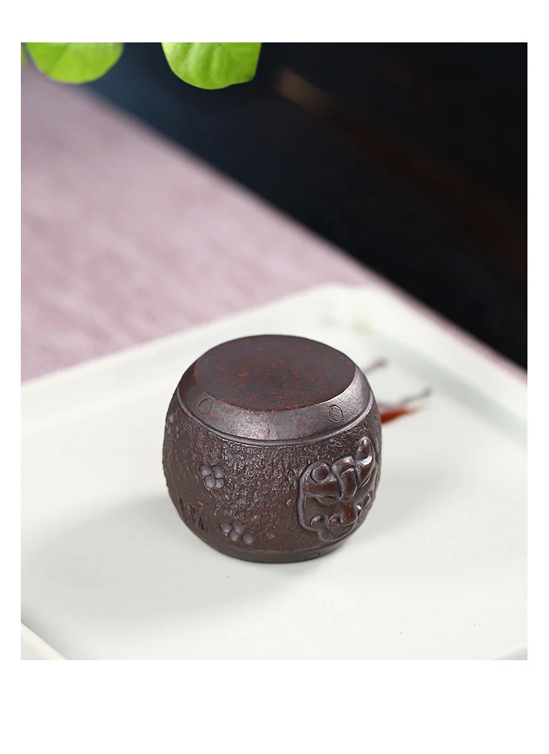 宜兴紫砂盖置精品可养茶台茶桌摆件茶具配件茶盘摆件茶宠盖托镇纸 详情图 3