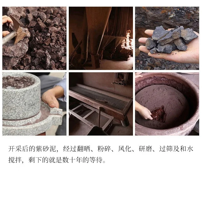 宜兴紫砂壶纯手工小茶壶紫砂茶具泡茶壶原矿本山绿泥全手工西施壶 详情图 26