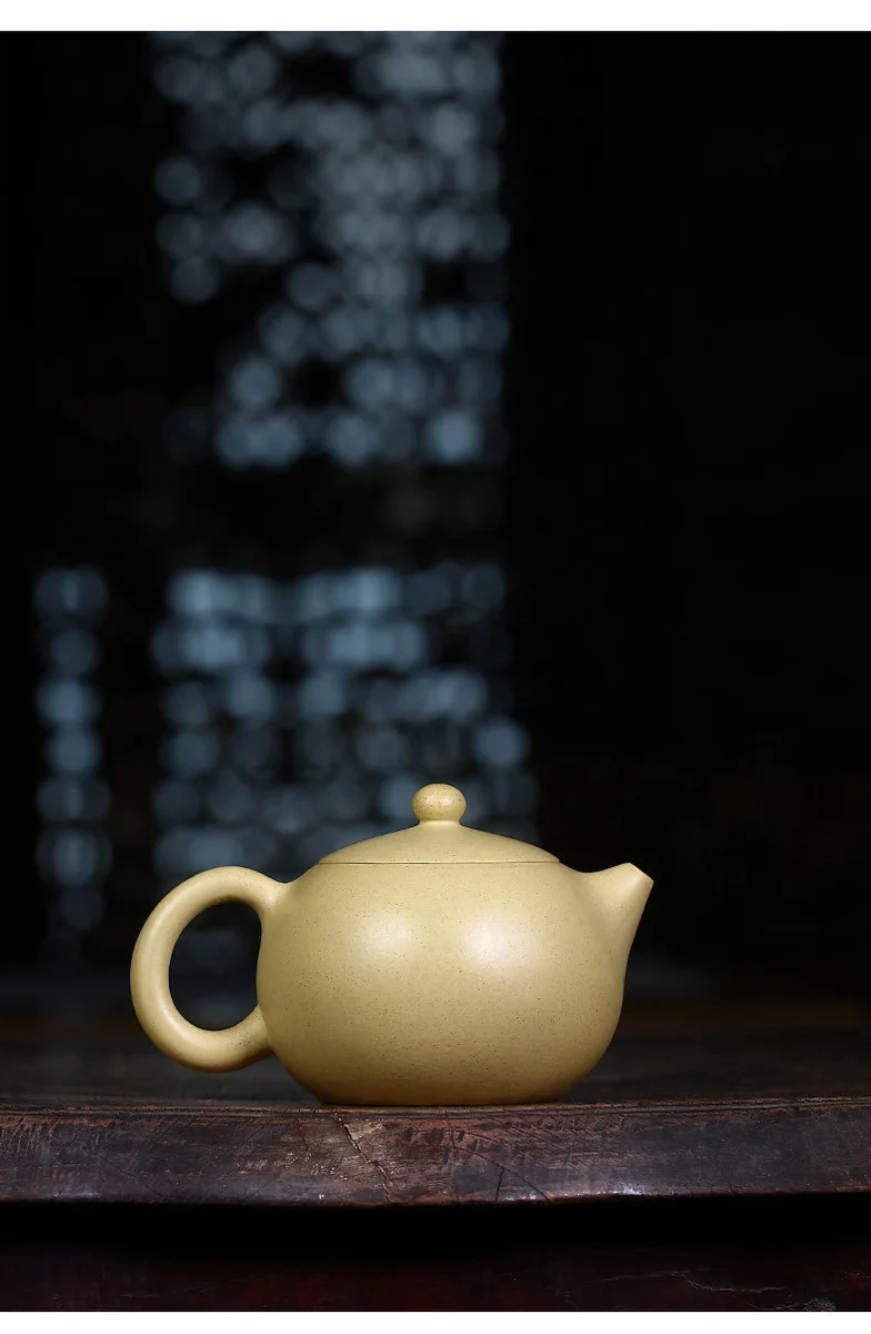 宜兴紫砂壶纯手工小茶壶紫砂茶具泡茶壶原矿本山绿泥全手工西施壶 详情图 4