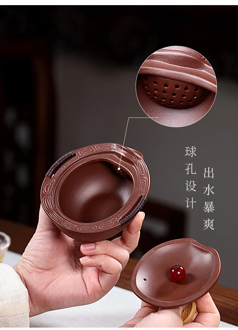 宜兴紫砂公道杯茶具配件公杯分茶器加厚耐热创意仿生公道茶杯茶海 详情图 13