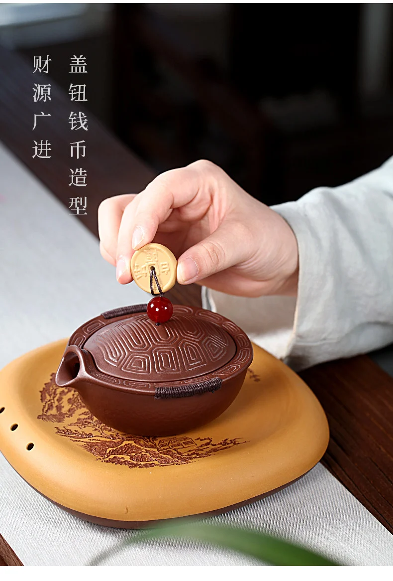 宜兴紫砂公道杯茶具配件公杯分茶器加厚耐热创意仿生公道茶杯茶海 详情图 14