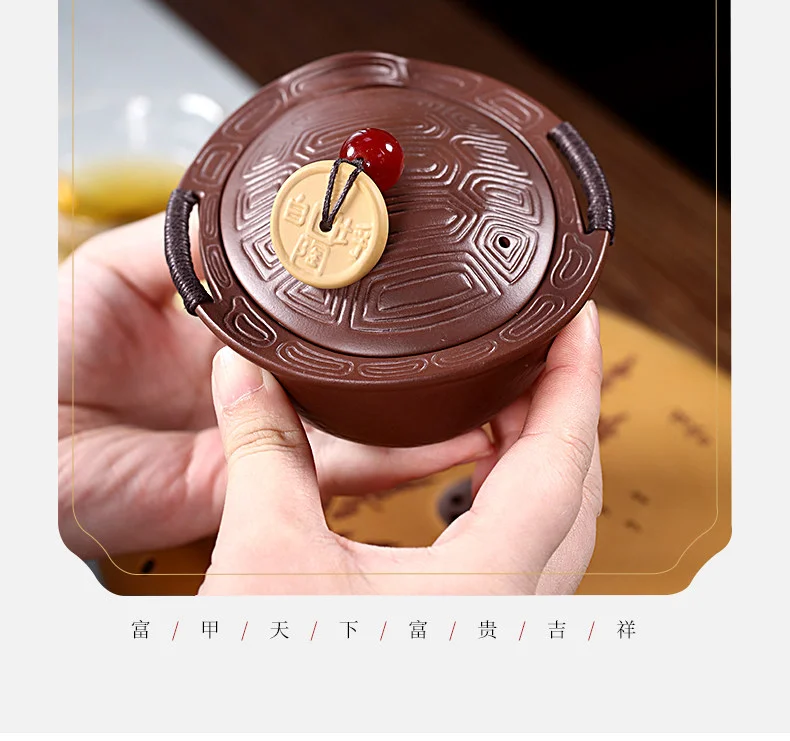 宜兴紫砂公道杯茶具配件公杯分茶器加厚耐热创意仿生公道茶杯茶海 详情图 4