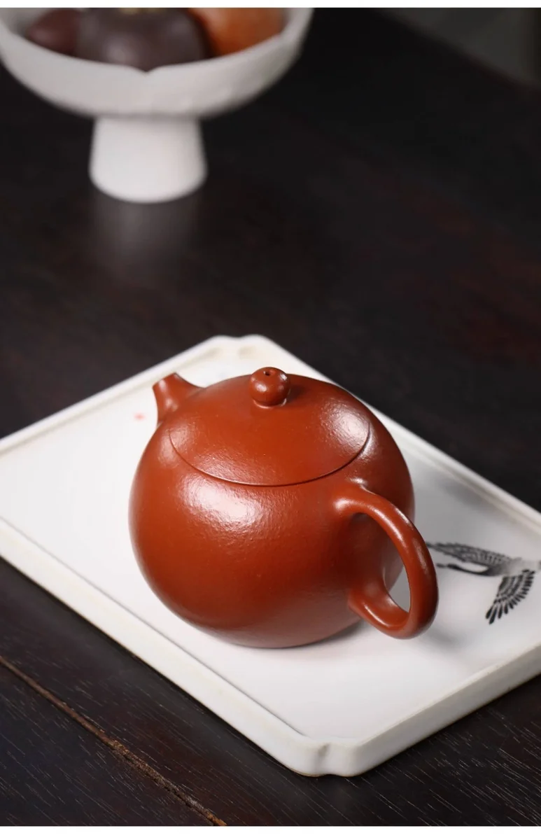 藏壶天下宜兴紫砂壶茶具纯手工紫砂茶壶原矿大红袍全手工西施壶 详情图 18