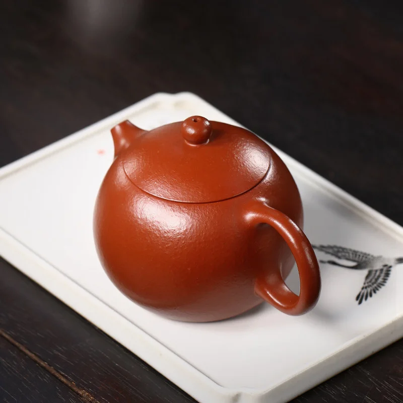 藏壶天下宜兴紫砂壶茶具纯手工紫砂茶壶原矿大红袍全手工西施壶 - 3
