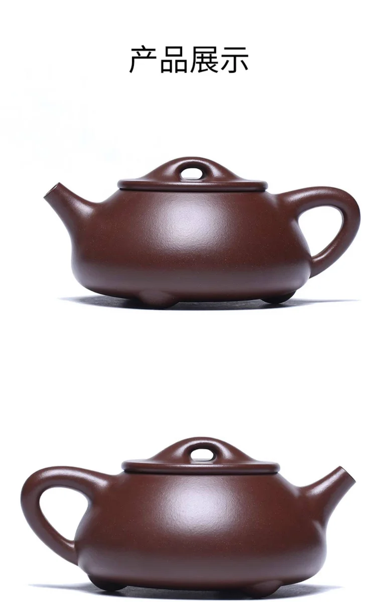 宜兴紫砂壶纯手工泡茶壶原矿一厂老紫泥功夫茶具全手工景舟石瓢壶 详情图 23