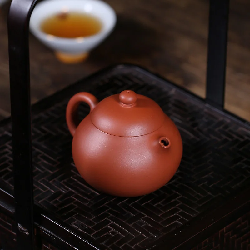 藏壶天下宜兴紫砂壶纯手工小容量泡茶壶家用功夫茶具清水泥文旦壶 - 4