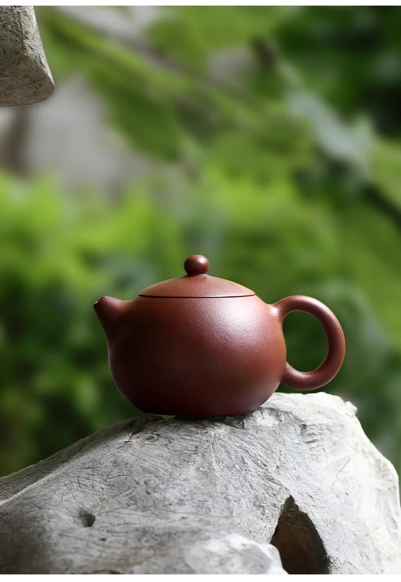 小容量宜兴纯手工紫砂壶茶具家用茶壶单壶原矿底槽清全手工西施壶 详情图 12