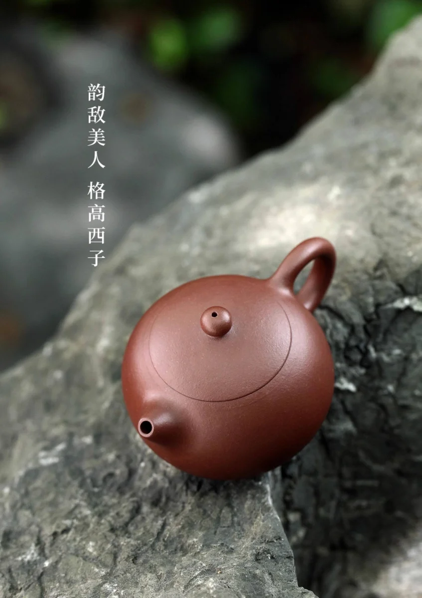 小容量宜兴纯手工紫砂壶茶具家用茶壶单壶原矿底槽清全手工西施壶 详情图 3