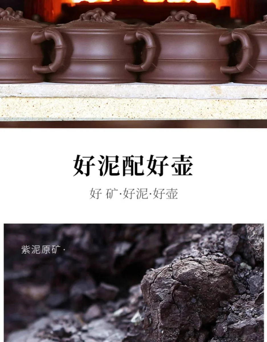 藏壶天下宜兴紫砂壶纯手工竹段茶壶单壶大容量家用紫砂茶具竹节壶 详情图 16