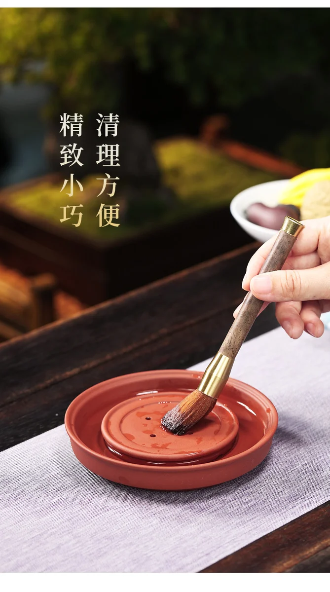 功夫茶具配件紫砂小茶盘壶承蓄水小型干泡台茶托盘家用小茶台茶承 详情图 11