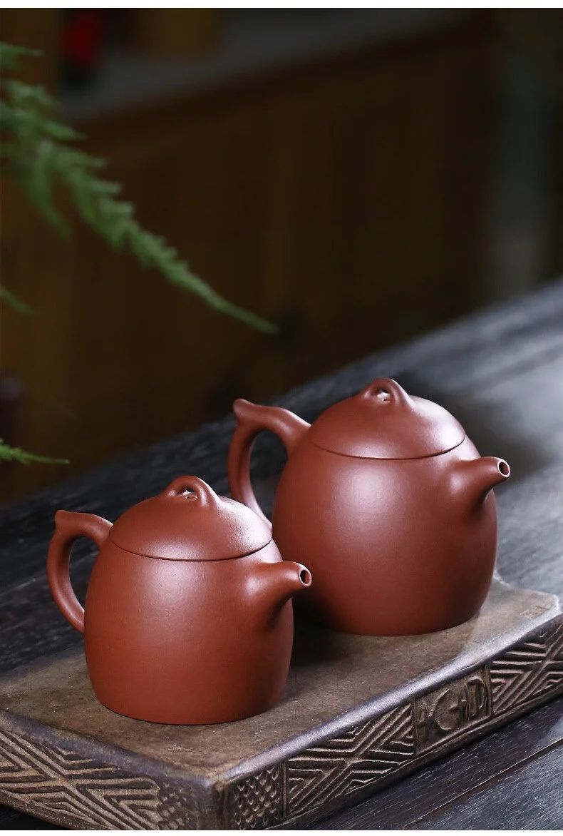 正宗宜兴紫砂壶纯手工茶壶单壶家用紫砂茶具泡茶壶原矿底槽清秦权 详情图 5