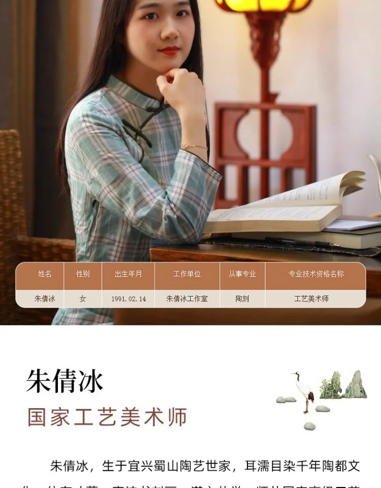 宜兴紫砂壶纯手工四方茶壶单人茶具小茶壶一人用单壶民国绿泥方壶 详情图 5