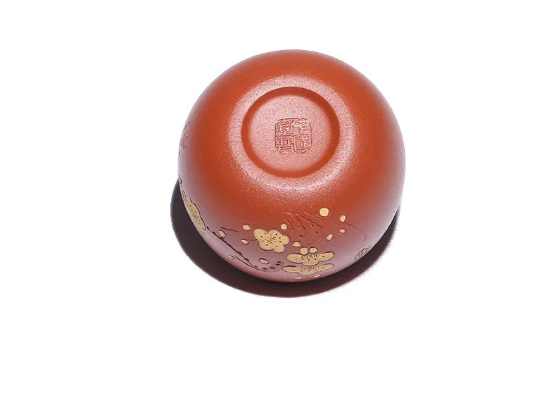 紫砂功夫小茶杯个人专用主人杯单杯茶碗单个品茗杯茶盏朱泥紫砂杯 详情图 17