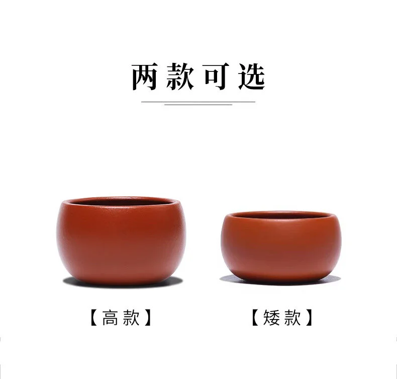 单个茶碗紫砂功夫茶杯个人专用主人杯单杯紫砂杯小茶杯茶盏品茗杯 详情图 9