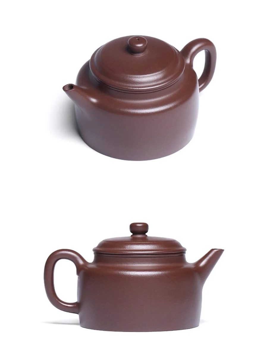 藏壶天下宜兴紫砂壶纯手工紫砂茶具单壶原矿老紫泥家用泡茶德钟壶 详情图 16