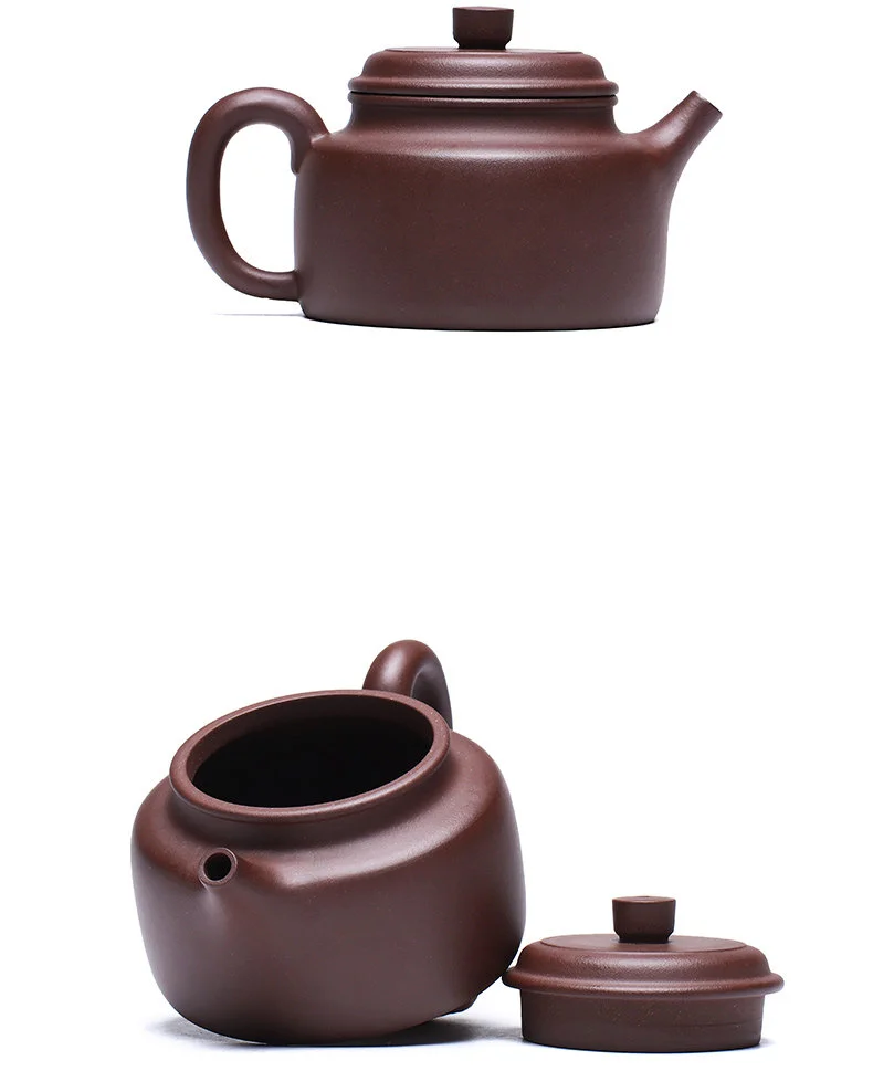 藏壶天下宜兴紫砂壶纯手工小容量功夫茶具原矿紫泥家用泡茶壶德钟 详情图 18