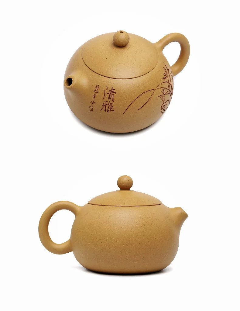 黄金段泥宜兴名家紫砂壶纯手工小茶壶单人家用茶具小号西施壶单壶 详情图 22