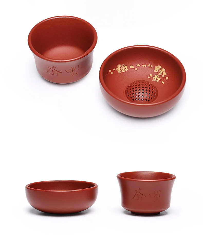 紫砂茶漏茶具配件泡茶神器茶叶球孔过滤器创意手工茶滤茶隔茶漏架 详情图 20