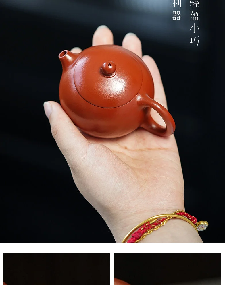 古悦堂宜兴紫砂壶纯手工茶具泡茶专用小茶壶一人用单壶大红袍西施 详情图 15