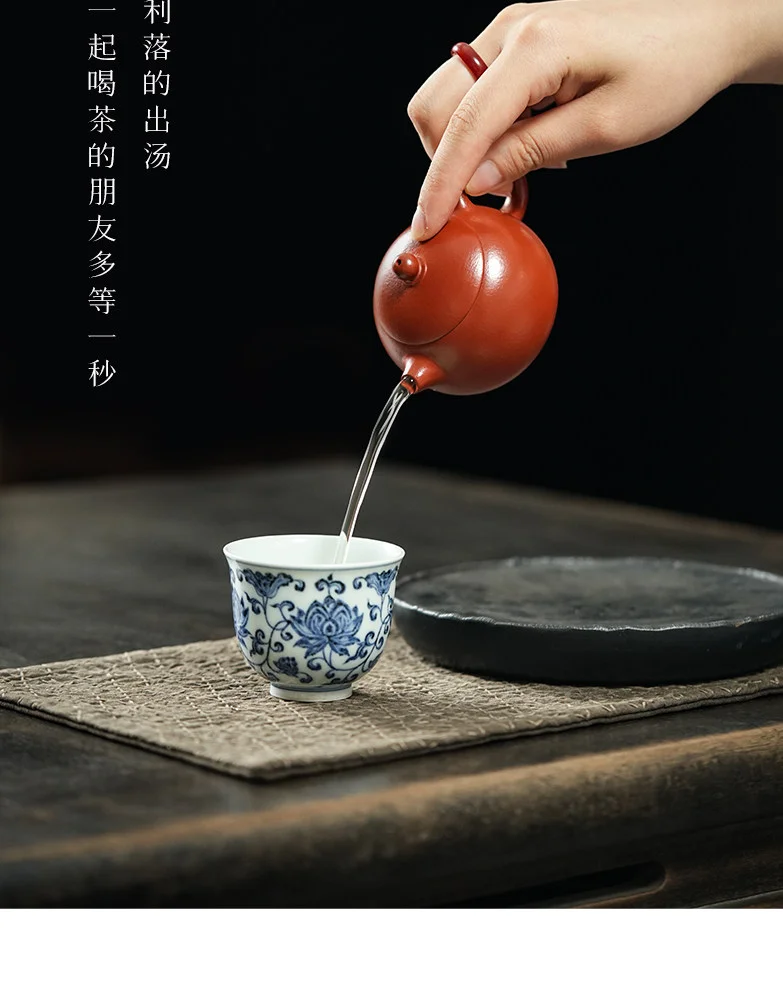 古悦堂宜兴紫砂壶纯手工茶具泡茶专用小茶壶一人用单壶大红袍西施 详情图 18