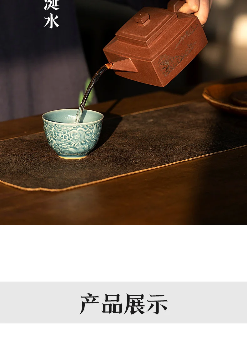 古悦堂 宜兴原矿紫砂壶纯全手工泡茶壶方壶正品功夫茶具茶器 雅和 详情图 17